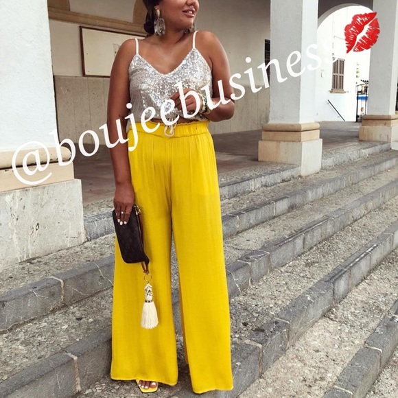 Zara Pants - ZARA Wide Flowy Pants